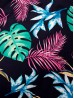 Tropical Leaves Fashion Top